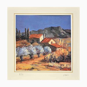 After Nicholas Verrall, Landscape, Lithograph, Late 20th Century