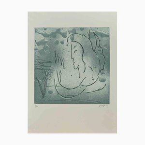 Guelfo Bianchini, The Muse, Etching, 1995