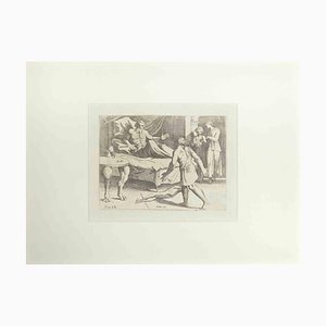 Sisto Badalocchio, Genesis 27, Old Testament Story, Etching, 1607