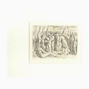 Sisto Badalocchio, Regum.1, Old Testament Story, Etching, 1607
