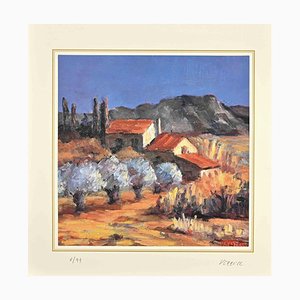 After Nicholas Verrall, Landscape, Lithograph, Late 20th Century