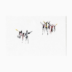 Parimah Avani, Silvery Song of Resistance, Drawing, 2022