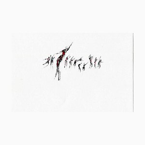 Parimah Avani, Mother's Song of Revolution, Mixed Media Drawing, 2023