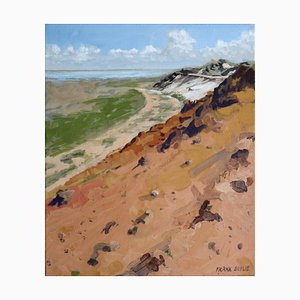 Frank Suplie, Sylt, Moorsum Kliff 6, 2010, Egg Tempera on Canvas