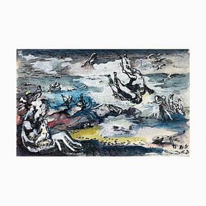 Giorgi Kukhalashvili, The Dream, 2009, Mixed Media on Paper