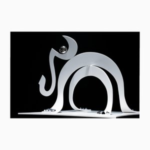 Erekle Tsuladze, Elefante, 2017, Escultura de metal y piedra artificial