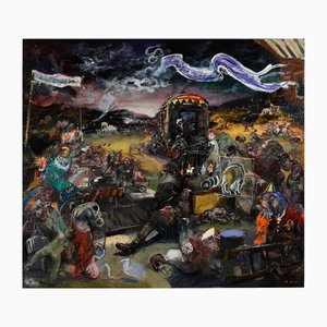 Giorgi Kukhalashvili, The Failed Show, 2012, Oil on Canvas