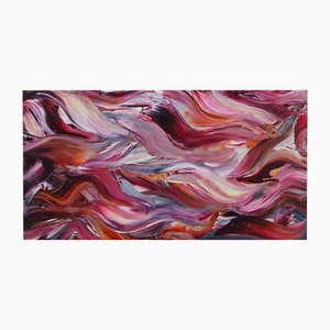 Maxwell Stevens, Autumn Leaves Abstraction 3, 2020, Oil on Panel