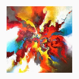 Christiane Hess, Way from Elsewhere, 2023, Acryl auf Leinwand