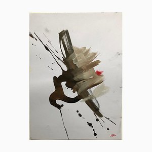 Frédérick Mazoir, Geotropisme 8, 2023, Mixed Media on Paper