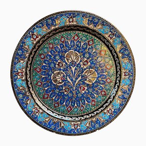 Hand Painted Boho Wall Tray Plate