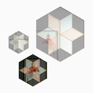 Mosaic 70 Mirror by Alma De Luce