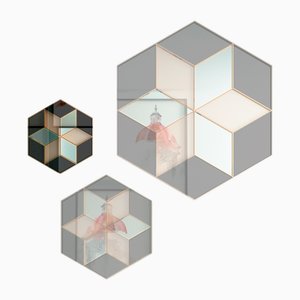 Mosaic 50 Mirror by Alma De Luce