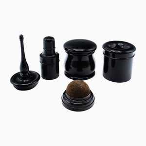 Set da toeletta, Regno Unito, fine XIX secolo, set di 3