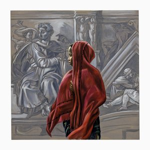 Ali Hassoun, Ohne Titel, 2003, Öl auf Leinwand