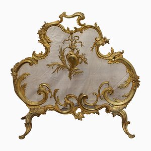 Protector de pantalla para chimenea estilo barroco, 1894