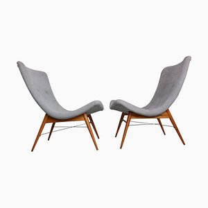Sillones atribuidos a Miroslav Navratil, años 1959. Juego de 2