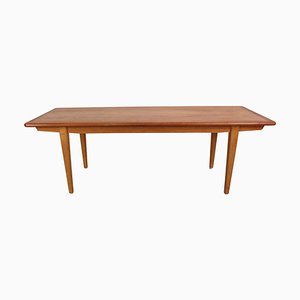 Moderner Mid-Century Couchtisch aus Teak, Dänemark, 1960er