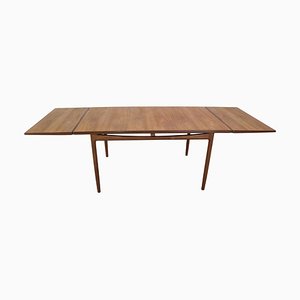 Mesa de comedor extensible Fresco Mid-Century moderna de teca de G Plan, años 60