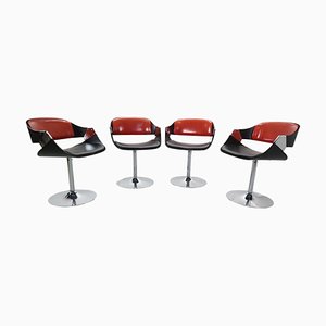 Sillas de comedor atribuidas a Rudi Verelst para Novalux, años 70. Juego de 2
