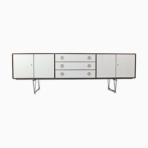 Teak & Brass Buffet or Sideboard by William Watting for Fristho, 1950s