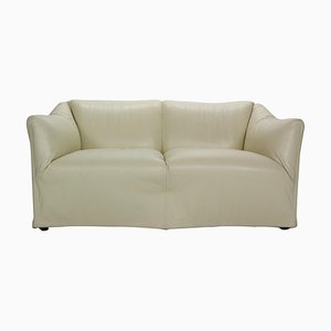 Tentazione Ledersofa oder Zweisitzer von Mario Bellini für Cassina, 1970er