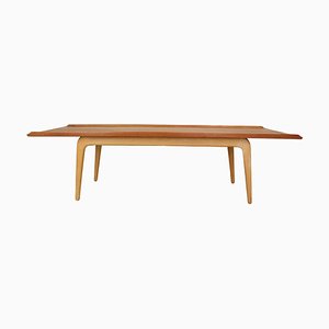 Bender Couchtisch aus Teak & Eiche von Aksel Madsen für Bovenkamp, Niederlande, 1957