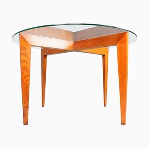 Tavolino da caffè in quercia di Gio Ponti per Isa Bergamo, 1957