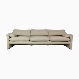 Maralunga 3-Seater Sofa by Vico Magistretti for Cassina, 1970