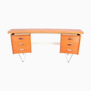 Boomerang Desk with Triangle Legs by Cees Braakman for Pastoe, 1950s