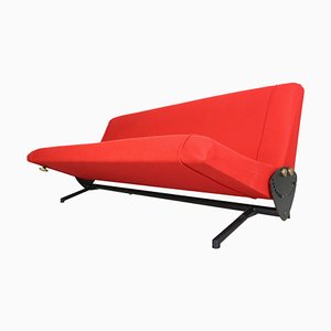 Divan D70 par attribué à Osvaldo Borsani pour Tecno, Italie, 1954