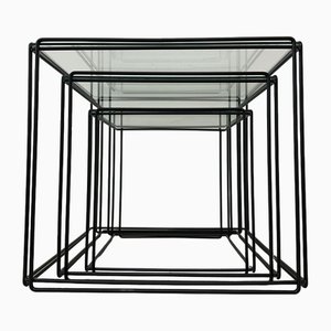 Max Sauze Isocele nesting tables 1970’s design