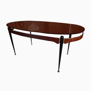 Rosewood Dining Table by Osvaldo Borsani, 1955