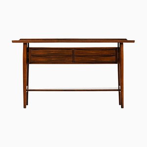 Freestanding Console Table in Rosewood and Formica by Arne Vodder, 1960s
