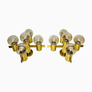 Brass and Glass by Hans-Agne Jakobsson, 1960s