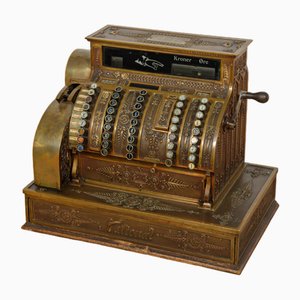 Registratore di cassa antico, fine XIX secolo