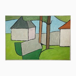Paul Overhaus, Erf (Yard), 2004, Oil on Board