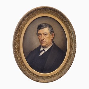 Francesc Torrescassana I Sallarés, Ritratto maschile, 1873, Olio su tela
