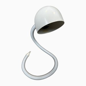 Weiße Vintage Schlangenlampe