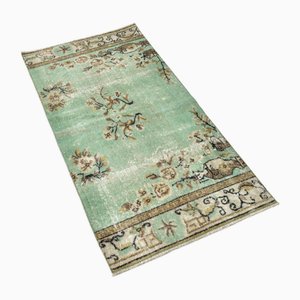 Vintage Handmade Rug in Wool