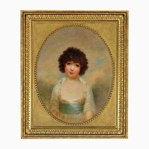 Arthur William Devis, Portrait of Charlotte Shore, Daughter of the 1st Lord Teignmouth, 1790s, Oil on Canvas