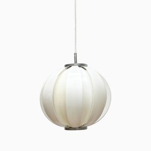 Lampe à Suspension Mid-Cenutry Space Age Lamellar Moon, 1960s