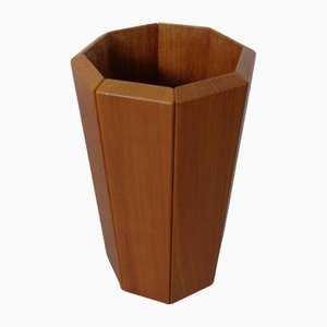 Dänischer Schirmständer aus Teak von Kai Kristiansen für Vildbjerg Mobelfabrik, 1960er