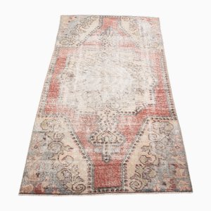 Tapis Vintage en Coton et Laine