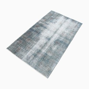 Vintage Teppich aus Baumwolle und Wolle