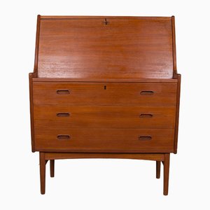 Danish Teak Desk Model 37 by Arne Wahl Iversen for Vinde Mobelfabrik, 1960s