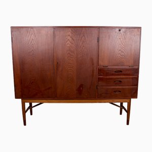 Danish Highboard in Teak by Kurt Ostervig for Randers Mobelfabrik, 1960s