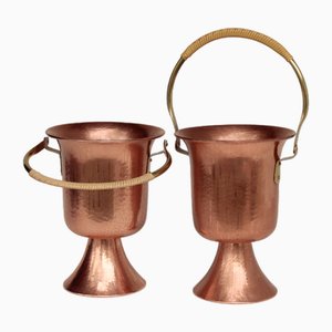 Seau à Champagne en Cuivre de Eugen Zint, 1960s