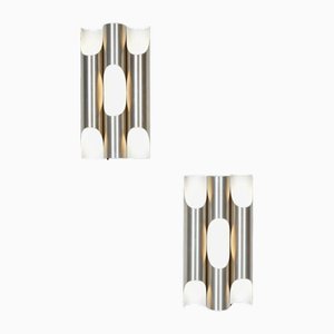 Lámparas de pared Fuga holandesas Mid-Century de Maija Liisa Komulainen para Raak Amsterdam, años 60. Juego de 2