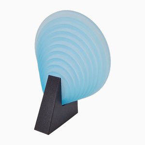 Lámpara de pared vintage de cristal de Murano de Mazzega, Italia, años 80